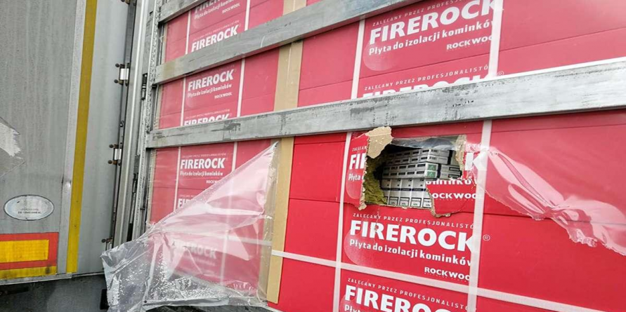 Captură de țigări în valoare de 200.000 de euro (VIDEO)