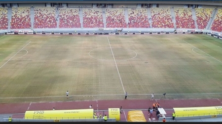 Nu prea mai au nici vacile ce paște pe gazonul Arenei Naționale