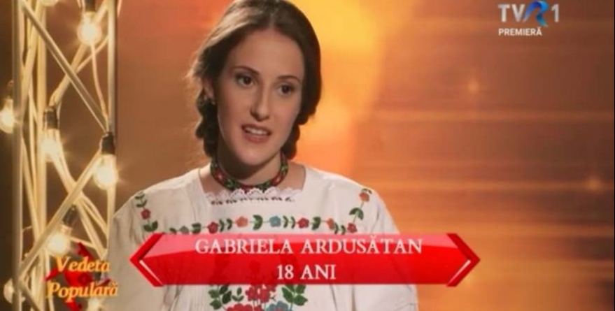 Maramureșeanca  Gabriela Ardusătan  – în semifinale la „O vedetă populară”