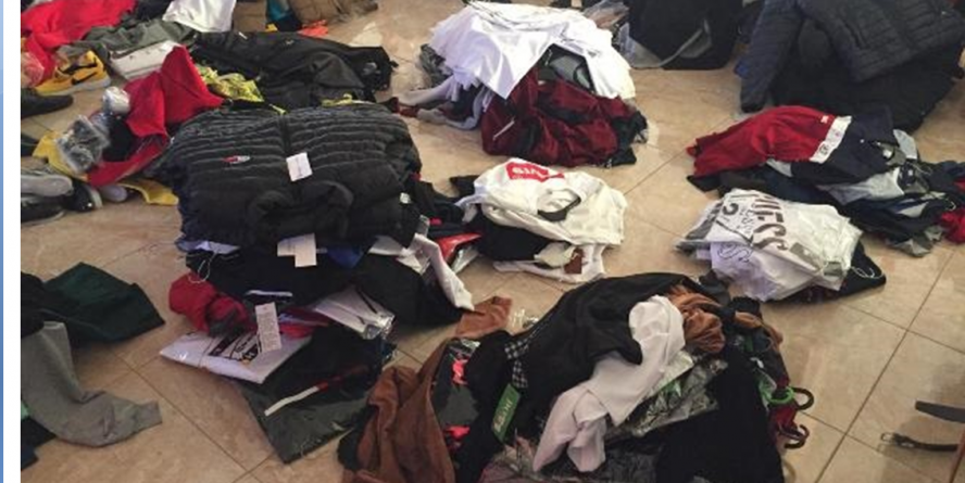 Marfă de 107.000 lei, indisponibilizată în Moisei. pe motiv că ar fi contrafăcută