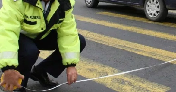 Accidentată pe trecerea de pietoni