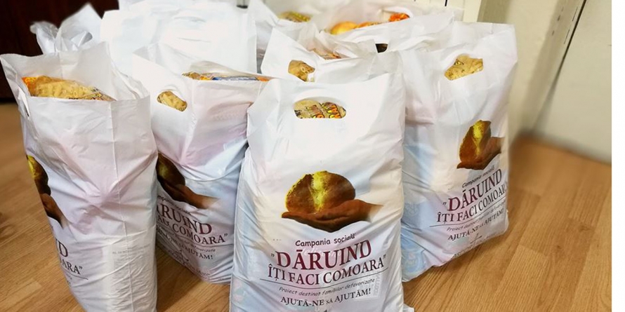 Campania umanitară „Dăruind îţi faci comoară”