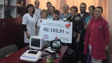 Donație de aparatură nouă pentru Secția Pediatrie a Spitalului Județean Baia Mare (GALERIE FOTO)
