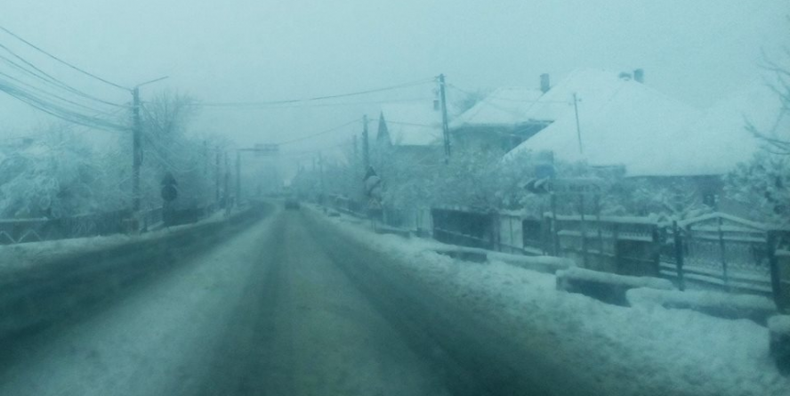 A venit zăpada: 40 cm la Firiza și Bicaz