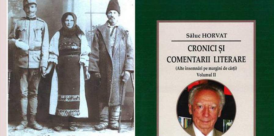 Istoricul literar Săluc Horvat lansează două noi volume