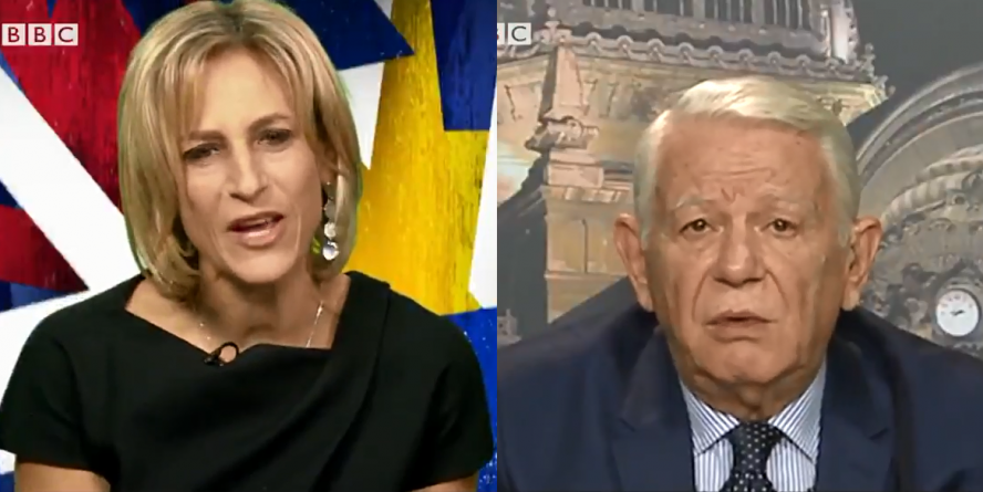 Teodor Meleșcanu, pus la colț de o jurnalistă BBC, din cauza lui Liviu Dragnea (VIDEO)