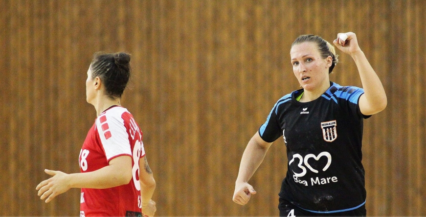 Handbalistele de la Minaur încep returul cu o victorie în deplasare