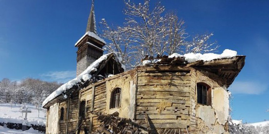 SOS biserica monument din Buteasa! Se pot face donații pentru salvarea ei