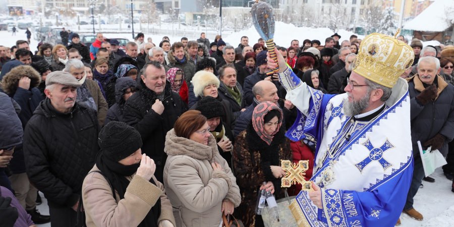 Unde liturghisesc ierarhii de praznicul Botezului Domnului