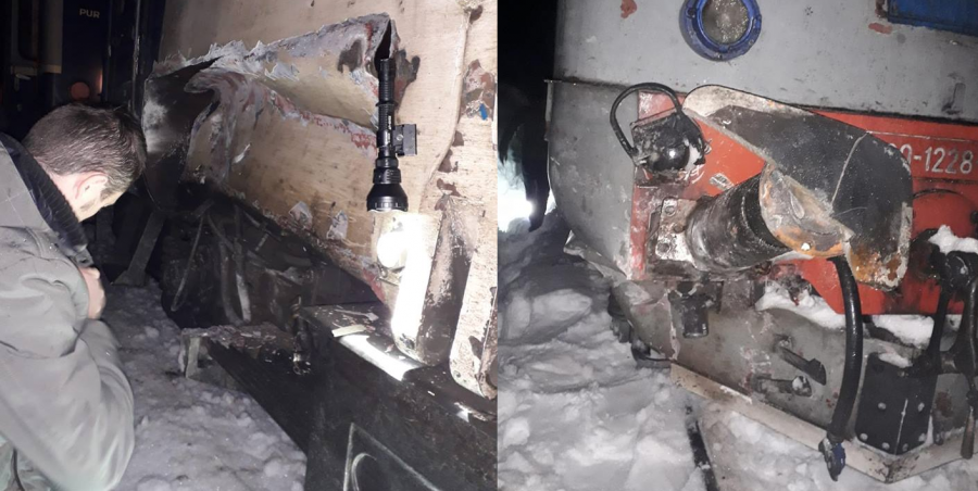 Tren  cu 11 persoane, deraiat după Valea Vișeului
