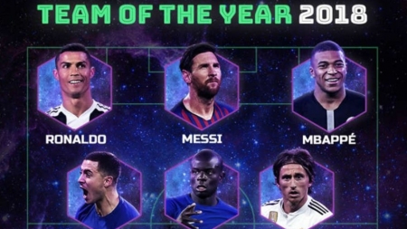 S-a desemnat echipa anului 2018
