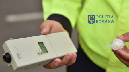 Prin Baia Mare: Depistat la volan cu 1.40 mg/l alcool pur în aerul expirat