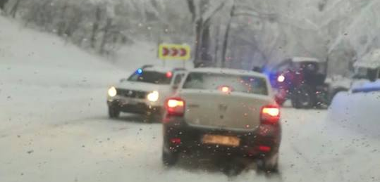 Filtre ale poliției rutiere în Mara și Baia Sprie, pentru restricțiile de trafic de peste Gutâi