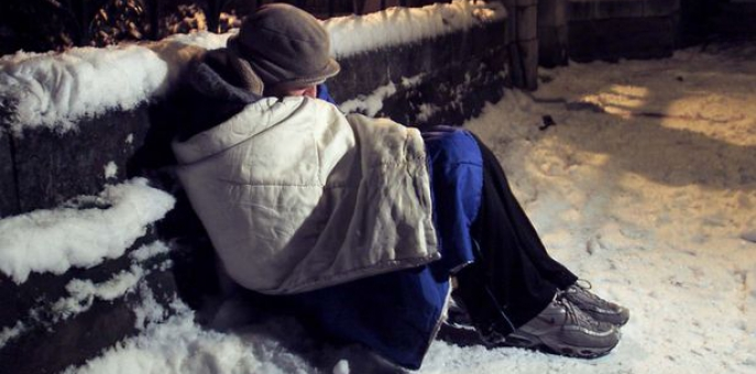 Persoanele fără adăpost, afectate de gerul ultimelor nopți