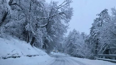 La munte, zăpadă din belșug