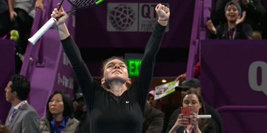 Simona Halep în semifinale la Doha