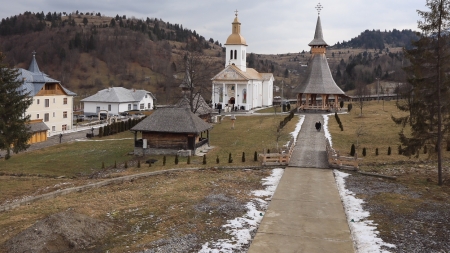 De Praznicul Întâmpinării Domnului, hramul de iarnă al Mănăstirii Moisei