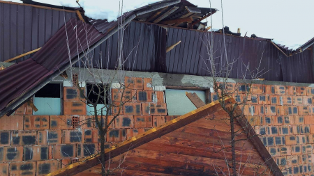 Căderile masive de zăpadă au produs pagube în opt localități din județ