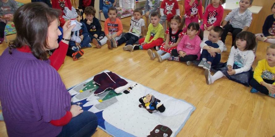 “Covorul povestitor” a poposit la micuții de la Grădinița nr. 28