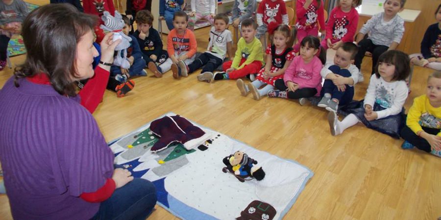 “Covorul povestitor” a poposit la micuții de la Grădinița nr. 28