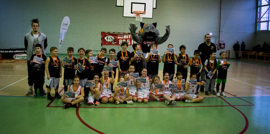 240 de copii au participat în Baia Mare la un turneu de babybaschet (GALERIE FOTO)