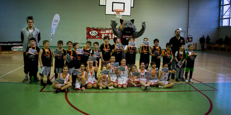 240 de copii au participat în Baia Mare la un turneu de babybaschet (GALERIE FOTO)