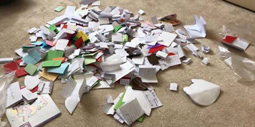 De Dragobete, felicitări confecționate de elevi pentru elevi