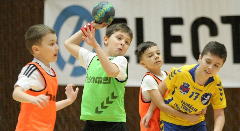 Țâncii de azi – handbaliștii de mâine (GALERIE FOTO)