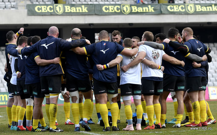Cinci ”zimbri” în lotul României pentru meciul cu Germania din Rugby Europe Championship