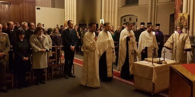 Slujbă la o biserică din Bruxelles pentru buna desfășurare a Președinției României la Consiliul UE