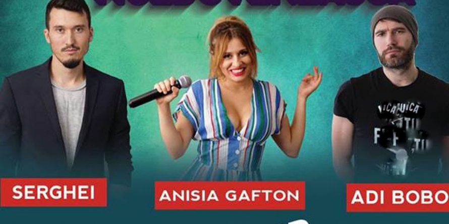 Seară cu invazie moldovenească de stand up comedy