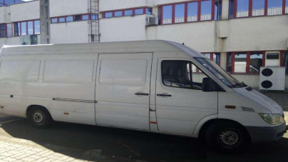 Autovehicul căutat de polonezi și  găsit de lucrătorii ITPF Sighet