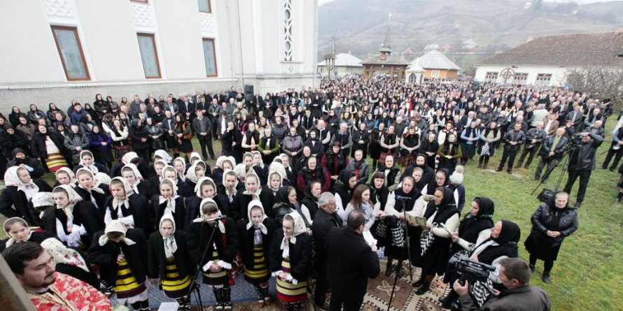 Târnosirea bisericii cu hramul „Buna Vestire” din  Ieud