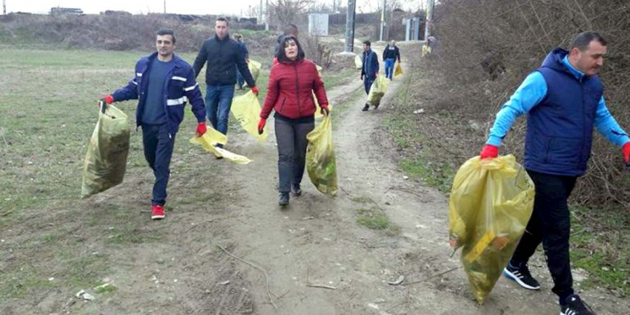 Acțiune de ecologizare în Ocoliș
