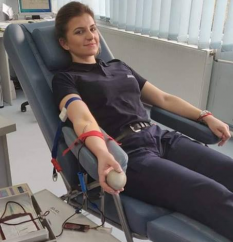 Jandarmi care și-au dat sângele pentru binele semenilor (GALERIE FOTO)