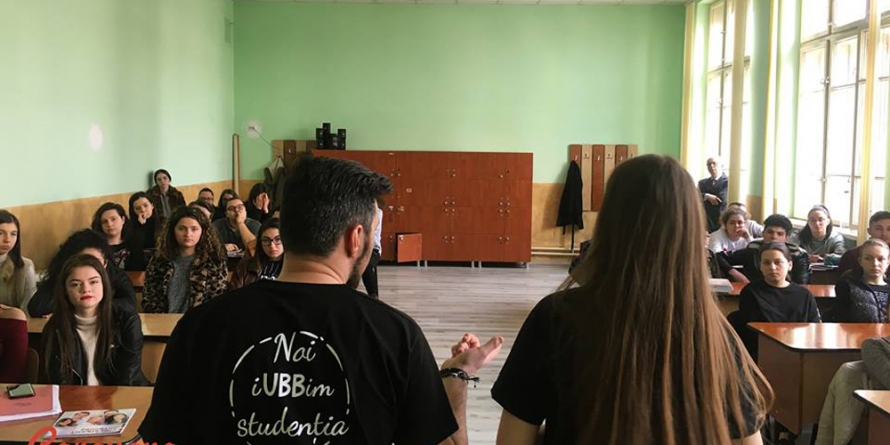 Caravana UBB ajunge în Baia Mare