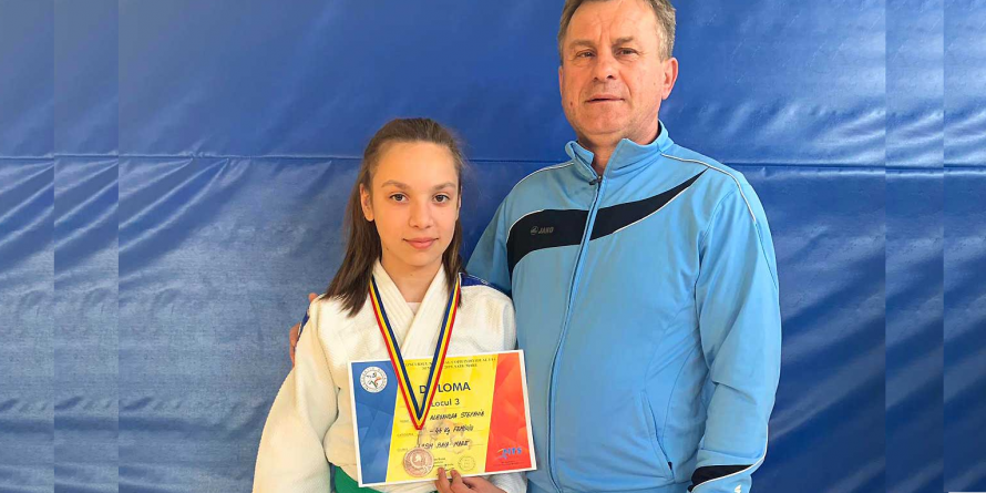 Judoka Alexandra Ștefania Rus, medalie de bronz la Campionatele Naționale