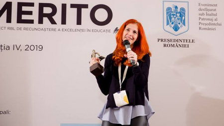 Maramureșeanca Tatiana Cauni se numără printre cei 12 profesori Merito 2019 (GALERIE FOTO)