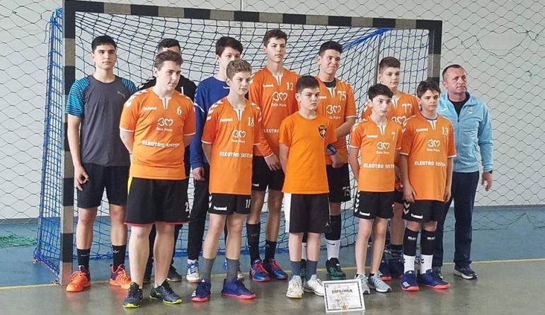 Handbaliștii de la ”Iorga” s-au calificat la faza finală a Olimpiadei Gimnaziilor