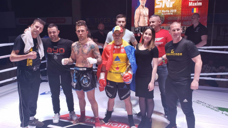 Andrei Ostrovanu și Adrian Maxim de la Ayo Gym, învingători în galele de kickbox din weekend (GALERIE FOTO)