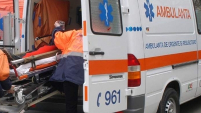 Accident cu opt răniți în care a fost implicat un microbuz înmatriculat în Maramureș