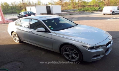 Un BMW furat din Franța a fost recuperat în Maramureș