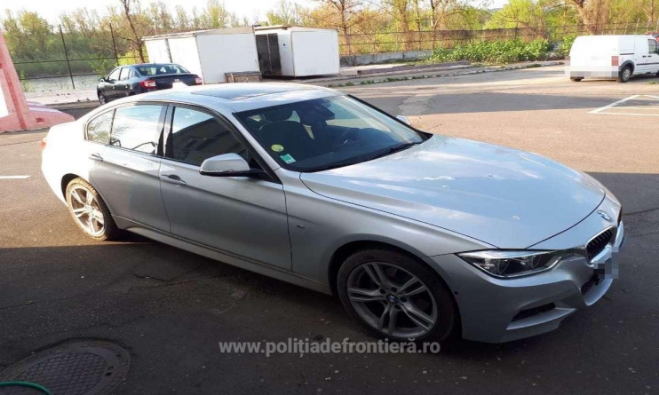 Un BMW furat din Franța a fost recuperat în Maramureș