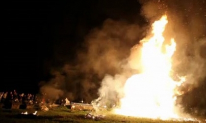 Focuri de Paști la Groși