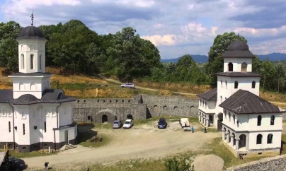 Hram la Mănăstirea Habra