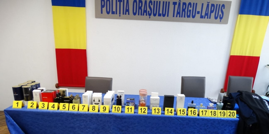 Confiscări de mărfuri în Târgu Lăpuș  (GALERIE FOTO)