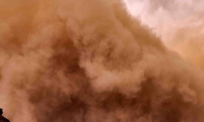 Praful saharian care a ajuns în România are o concentrație mai redusă de particule