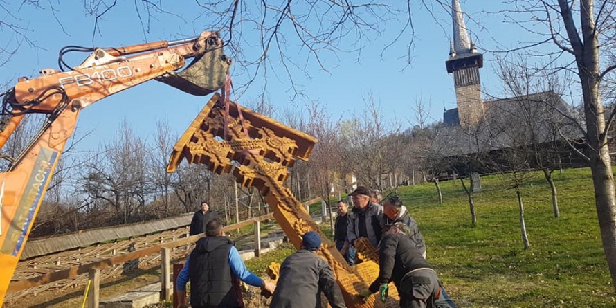 La Muzeul Satului, troiță în memoria celor care s-au jertfit pentru realizarea Marii Uniri