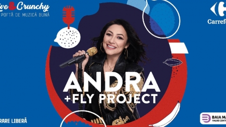 Concert Andra și Fly Project în Baia Mare
