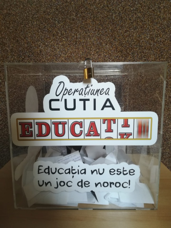 Prima vizită a „Cutiei” în acest an școlar este la Colegiul Economic